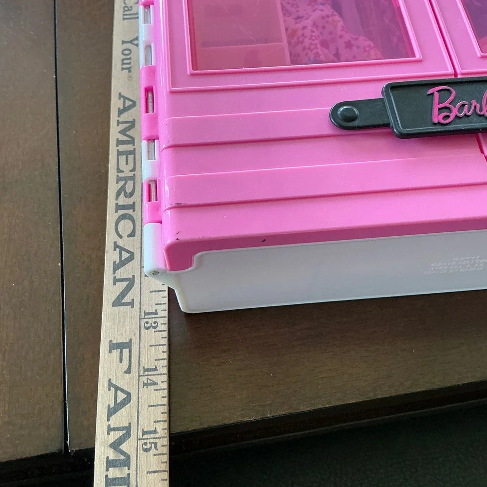 Barbie Fashionistas Ultimate Closet‎ Pink Portable Accessory Storage Case GBK11